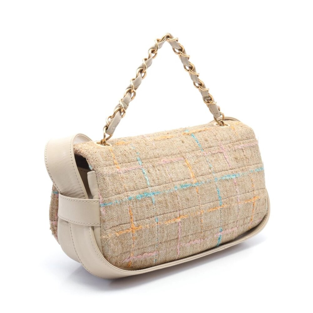 Authentic Chanel Tweed Mademoiselle Turnlock Crossbody - Picture 9 of 10